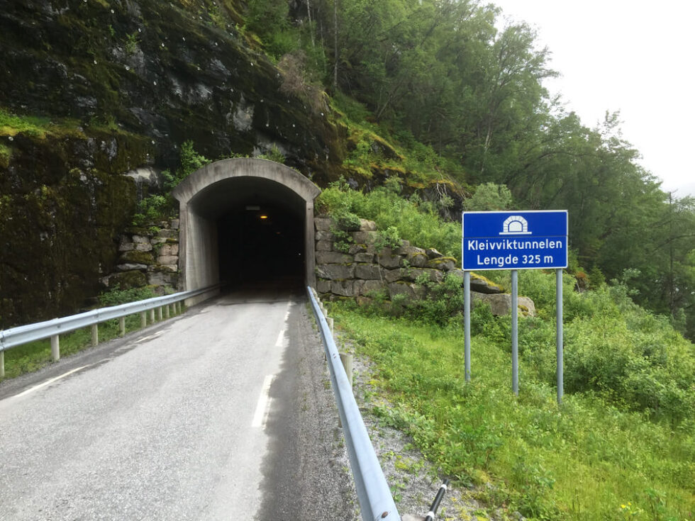 Rastet har gått inne i tunnellen. (Foto: Tor Sved)