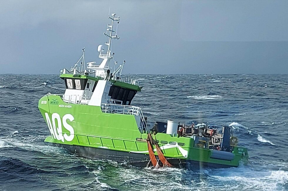 Foto: Stadt Sløvåg (slepebåt). Bilde tatt 070421 da båten var på rak