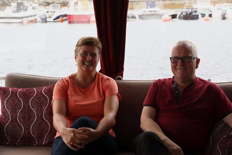 Jorunn Gamlemshaug og Jens Stangeland