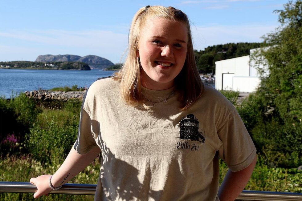 Sigrid brenner for å gi ungdommen i Flatanger et bedre fritidstilbud, og jobber med å gi ungdommene ett bedre klubbhus også.