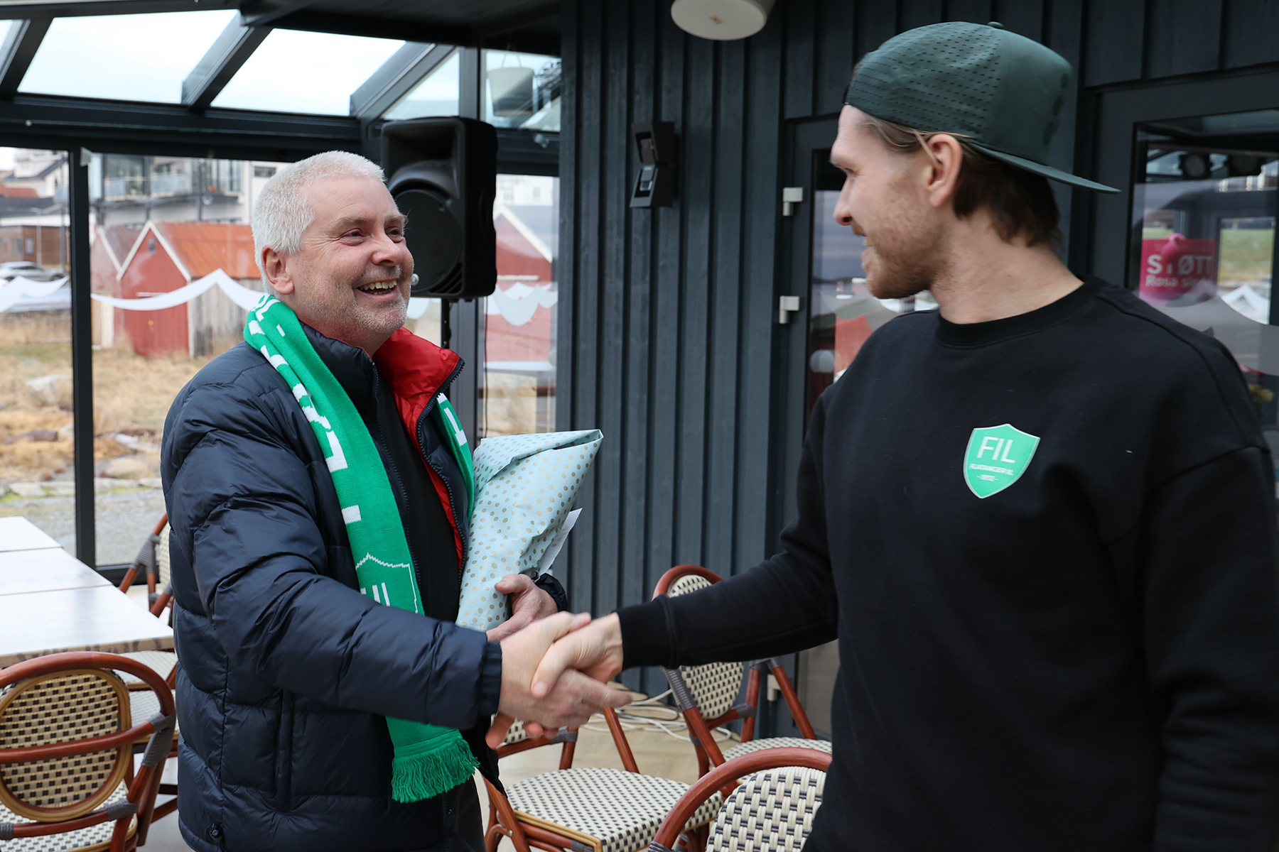 Karl Ivar Dahle Høstland gratulerte Håvard Angen Haarstadstrand med utnevnelsen, og mener at Håvard var eneste aktuelle kandidat!