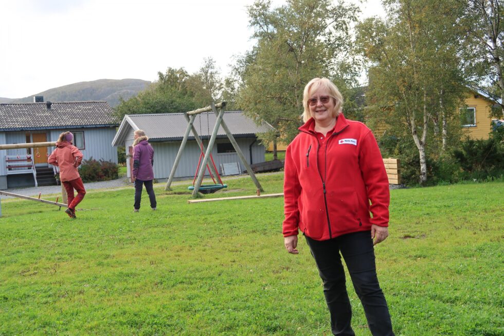 Liv Vareide Lindseth er leder i Flatanger Røde Kors omsorg