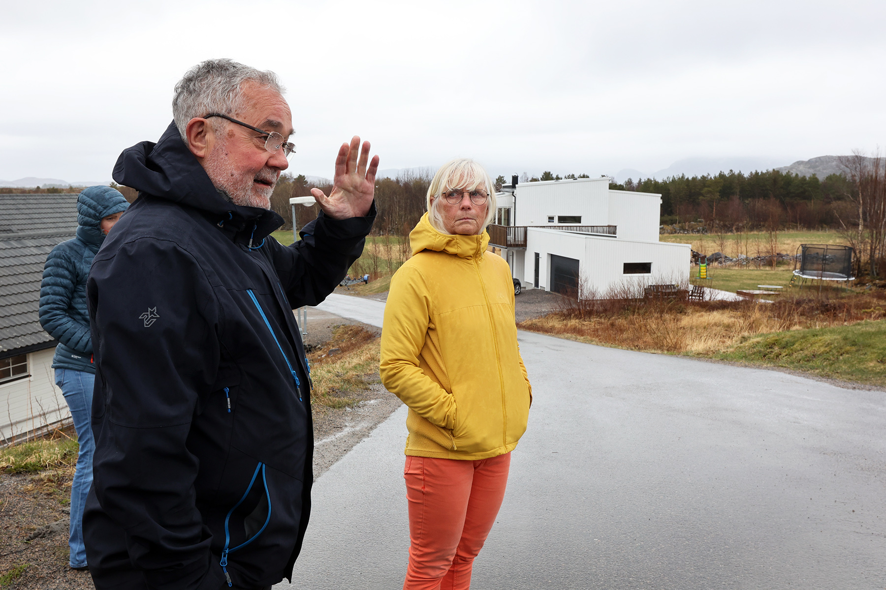 Per Bårdsen (Ap) og Ingeborg Hagerup (SV) mente at trafikksikkerheten ble for dårlig med den veiløsninga som var foreslått.
