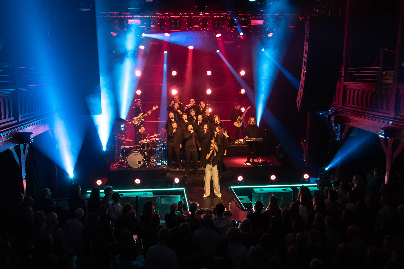 Tora jobbet beinhardt med bestillingsverket "Hallelujah", som ble framf&oslash;rt p&aring; Trondheim Jazzfestival. (Foto: Gerd Stiberg/Jazzfest)