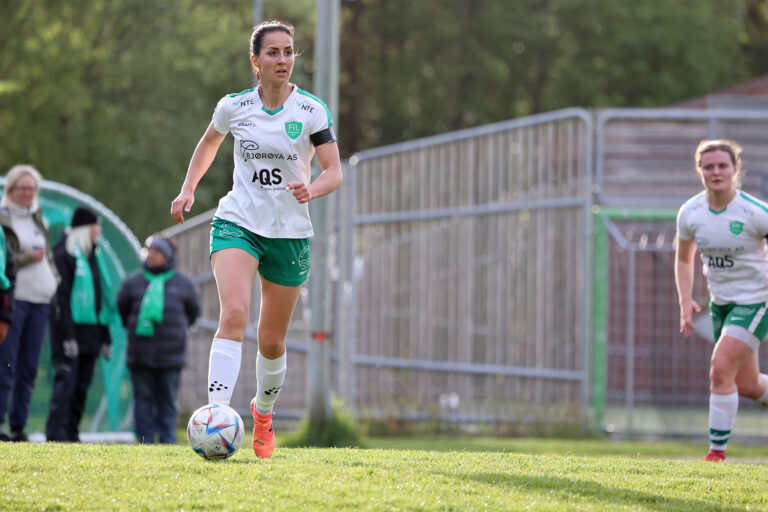 Victoria Bentzen noterte seg for to skåringer.