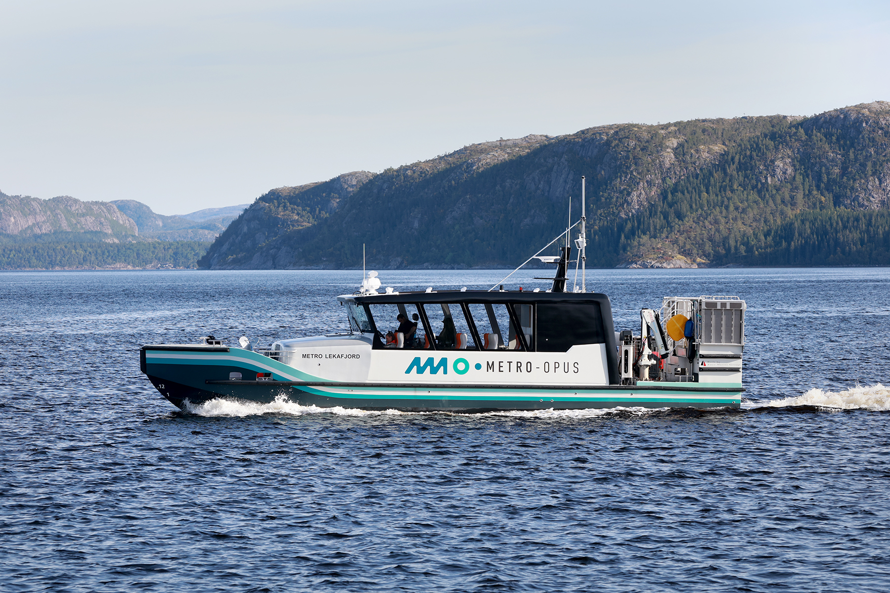 Metro-båten forlater Statland fredag med kurs for Val.