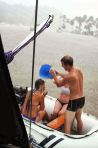 Utradisjonelt julebad....