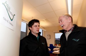 Otto K. Sandnes har overlatt ledelsen i Aqua Kompetanse til flatangringen Alexander Lindseth.