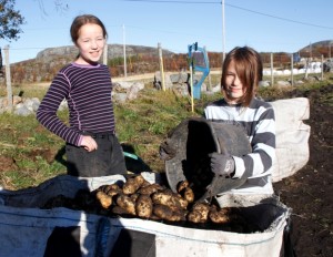 Bjorg og Aksel Vedvik