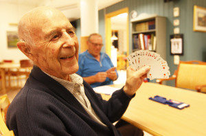 Alf Sivertsen var Norges eldste bridgspiller.