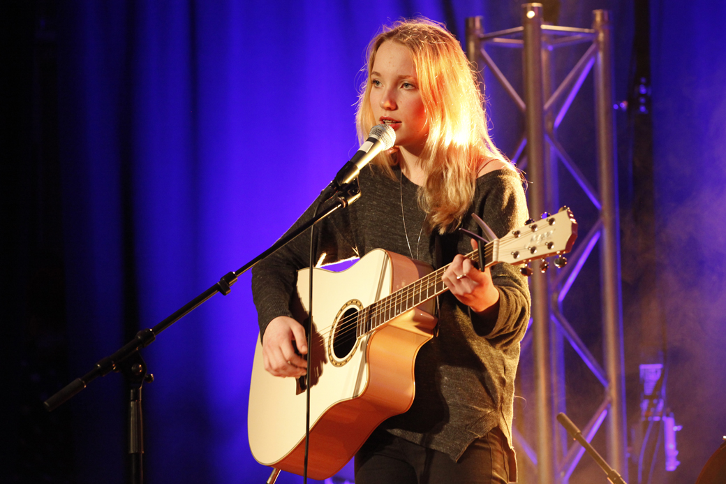 Maren Kløven Lein går videre til fylkesmønstringa med "Soulshine".