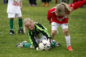 Keeper Vida Lovise sto stødig i mål.