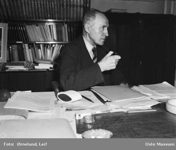 Bernhof Ribsskog (Foto: Leif Ørnelund, Oslo Museum)