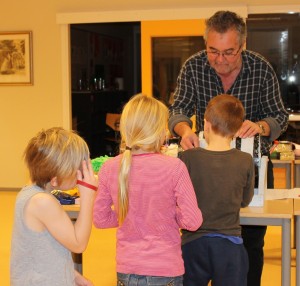 Per Bårdsen hadde mange tombola-kunder.