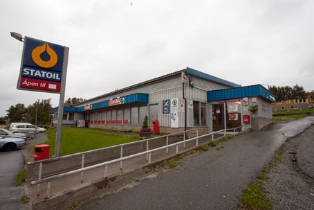 Spar Flatanger slik den så ut før utbygginga i 2012.