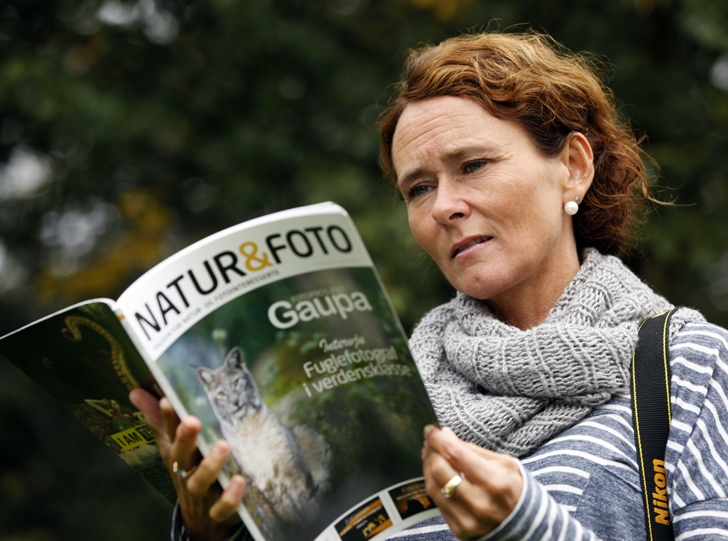 Bladet "Natur & Foto" trykker Wenches bilde som Månedens bilde i september.