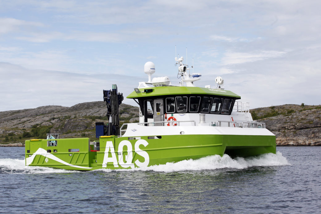 Nye AQS Hermod er knappe 15 meter lang og skal i hovedsak benyttes til fortøyningsarbeid.