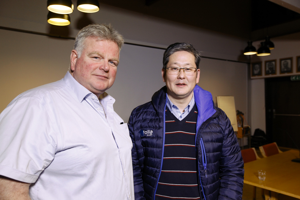 Både Høyres Arne Skorstad og Frps Lars Haagensen ble med på å sende inn klage, men Haagensen forsvarte nærpolitireformen i sitt innlegg.