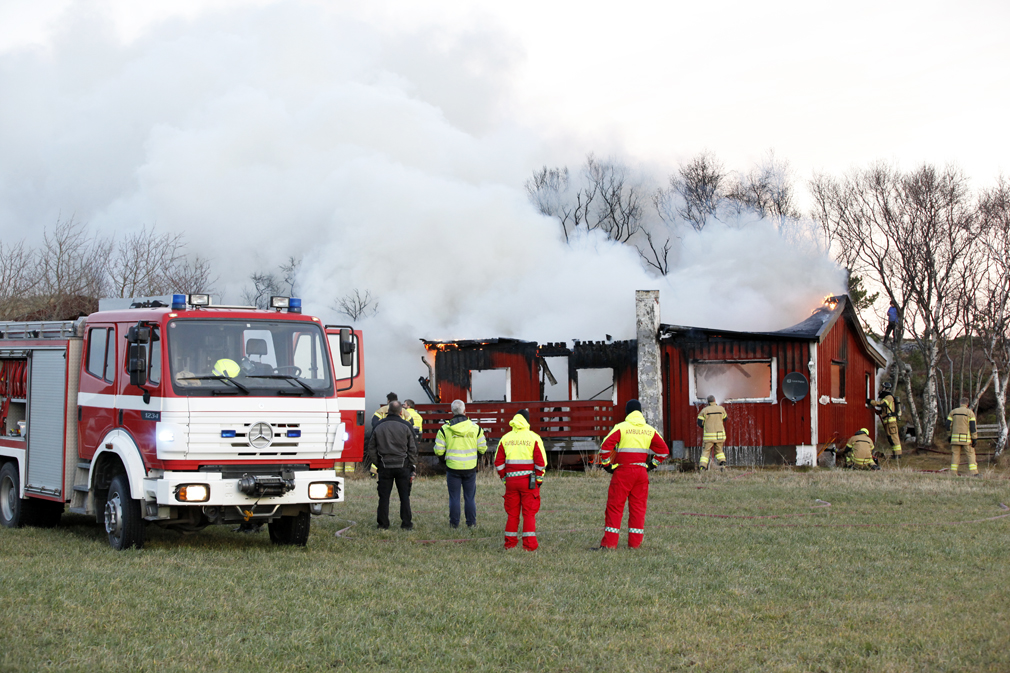 Hytta ble bygd i 1964, og har vært i familien Krogstads eie hele tida.
