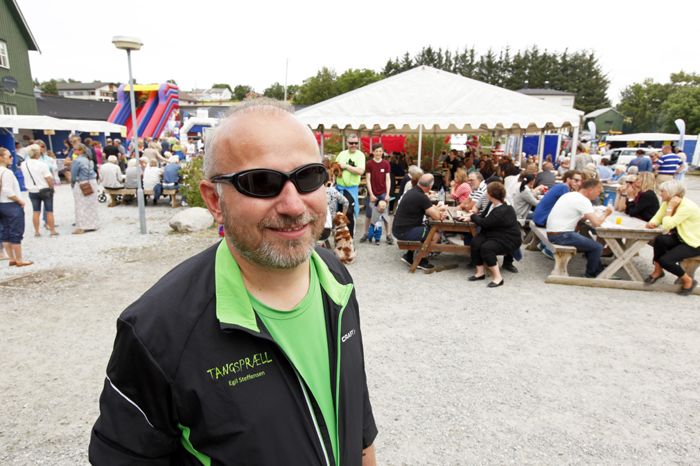 - Vi er storfornøyd, sier Tangspræll-general Egil Steffensen.