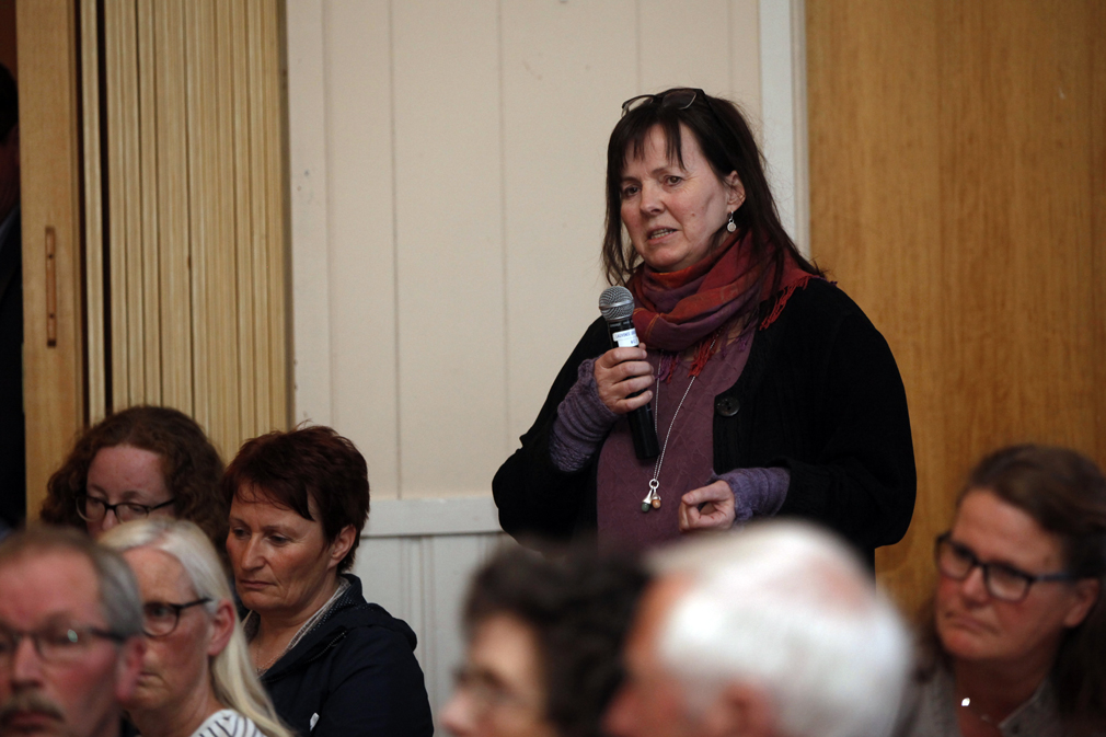 Gro Seltveit var bekymret for demokratiet og kulturlivet ved en kommunesammenslåing.