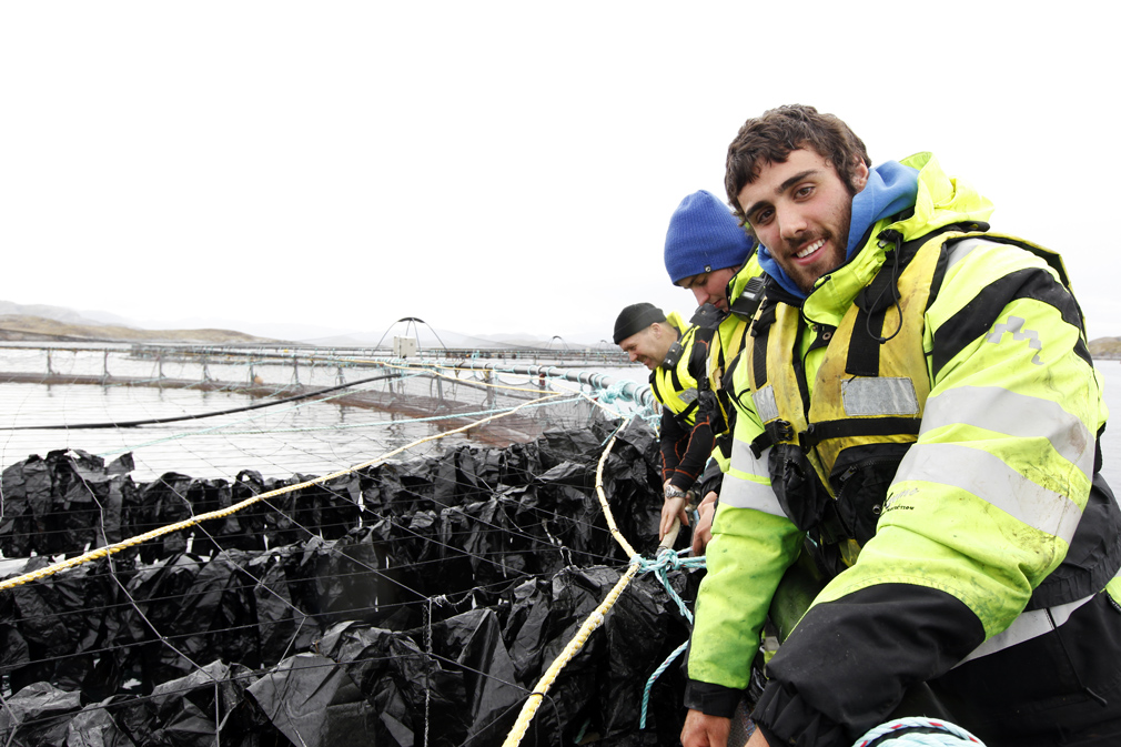 - Jeg er så glad for å få jobbe her, sier Jon Uskola.
