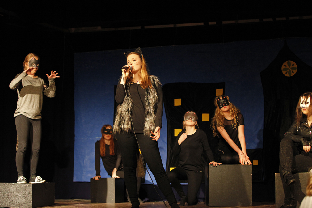 Åsa Rotvold Stamnes framførte "Memory" fra musikalen Cats.