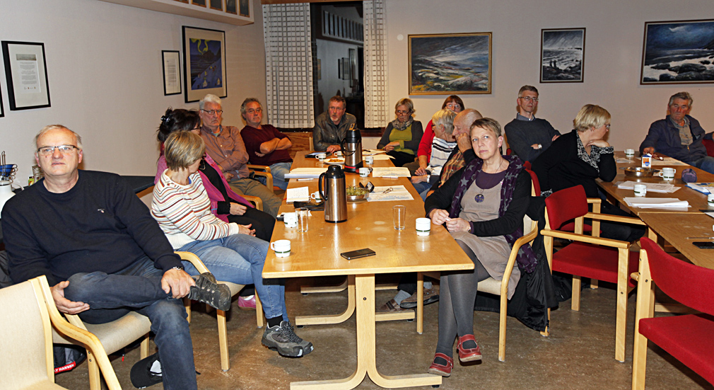 Under informasjonsmøtet kom det mange innspill til navnekomiteen.