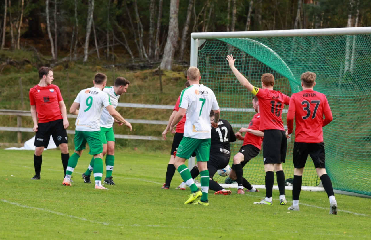 Stein Arild Nergård utligner.