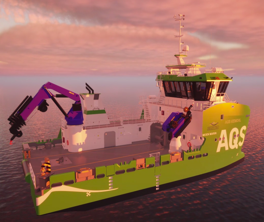 AQS Heimdal er under bygging i Kina, og blir like stor som AQS