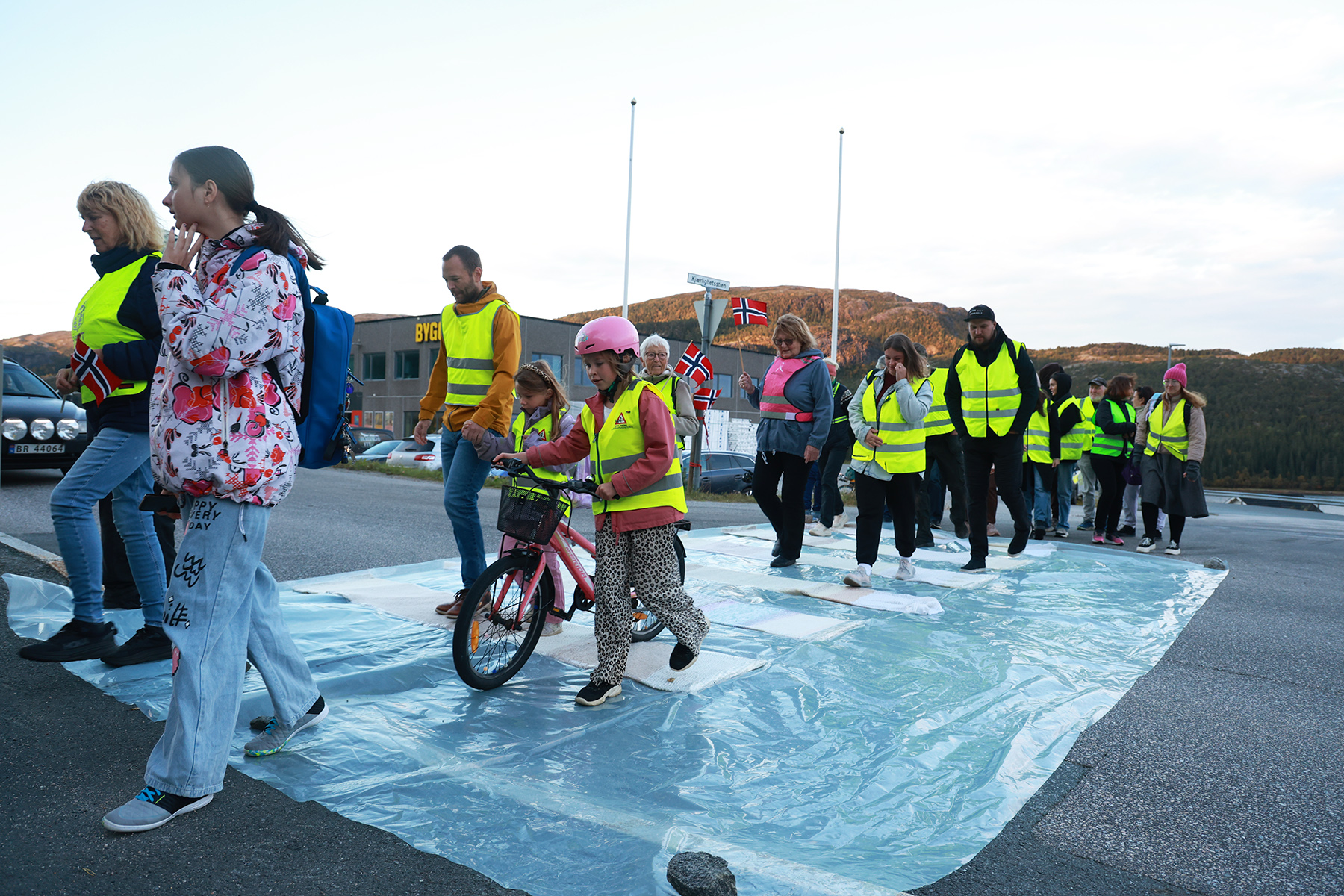 Endelig en morgen med trygg overgang.