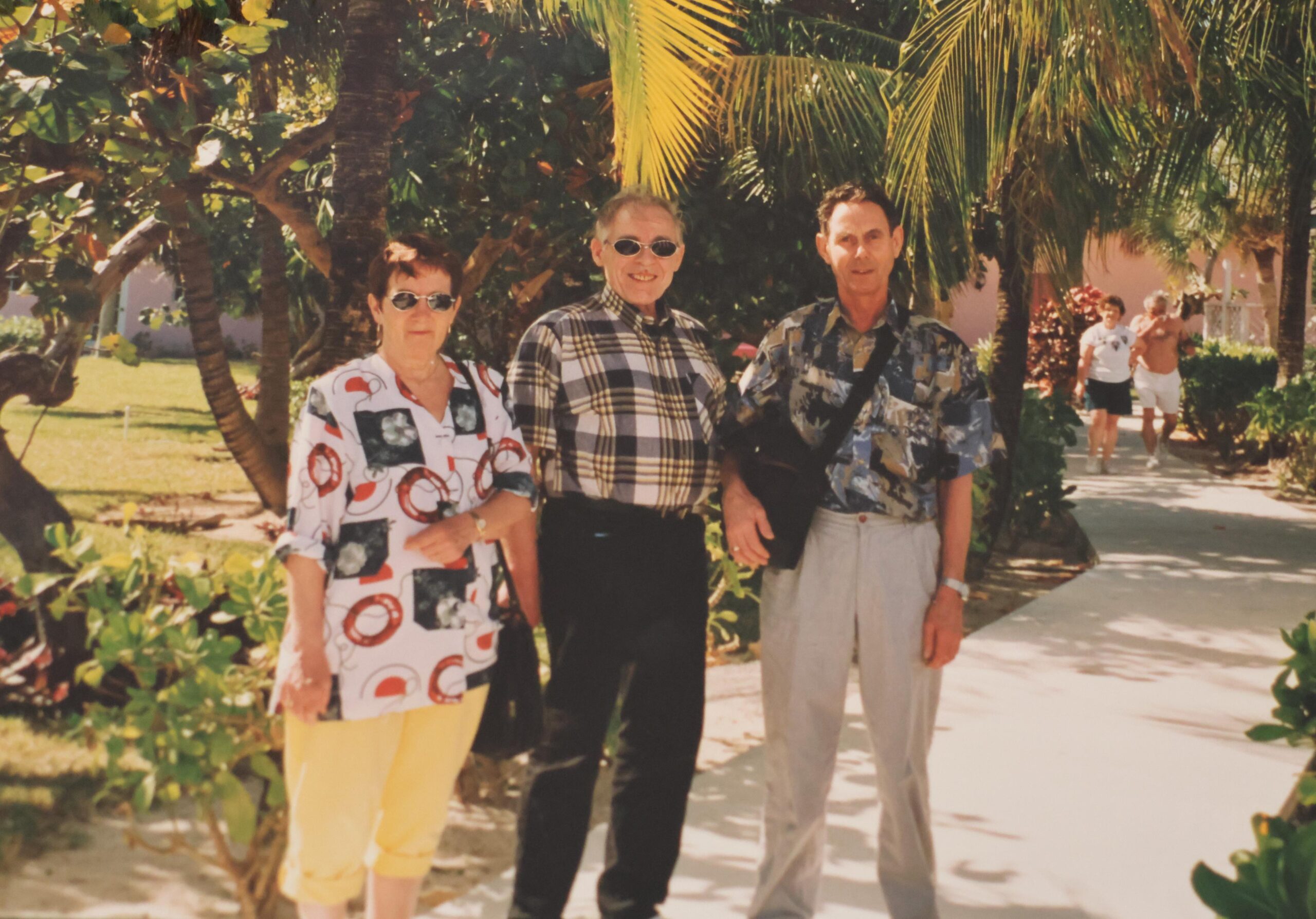Saman med Bertrand Høstland og med Reidar Einvik som tok dette biletet, reiste Alfhild og Waldemar Larsen med verdas største cruiseskip.