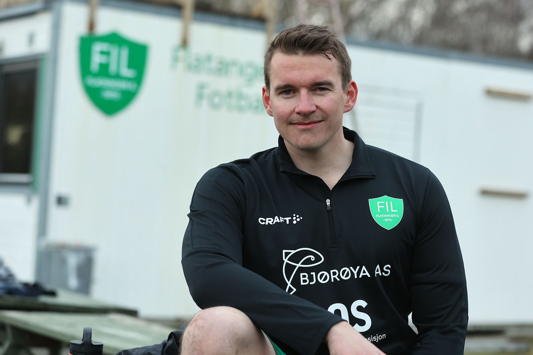 Kaptein Andreas R. Staven tror Flatangers rekruttlag vil bli bedre og bedre utover.