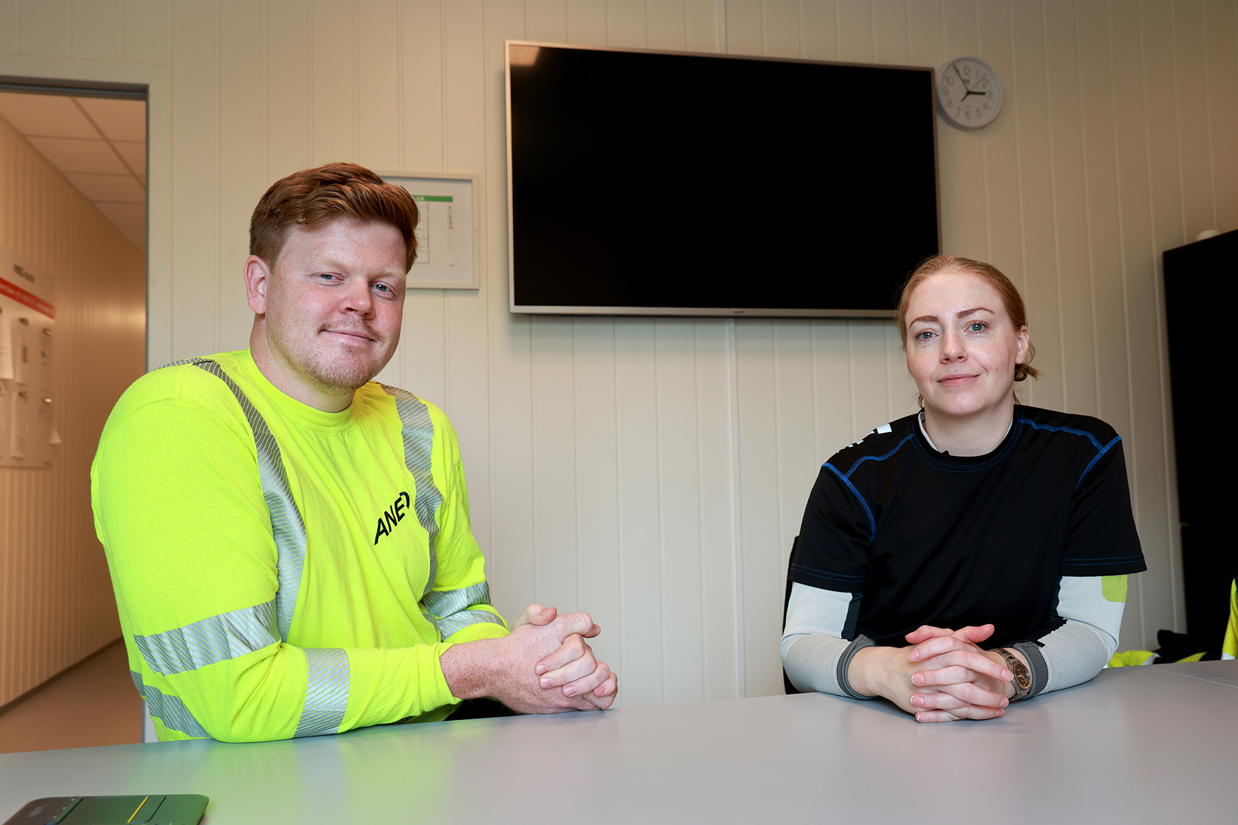 Prosjektleder Magnus Runnerstrøm og Ragna Vorkinnslien i Aneo forteller om et omfattende arbeid, som krevde nøye planlegging.