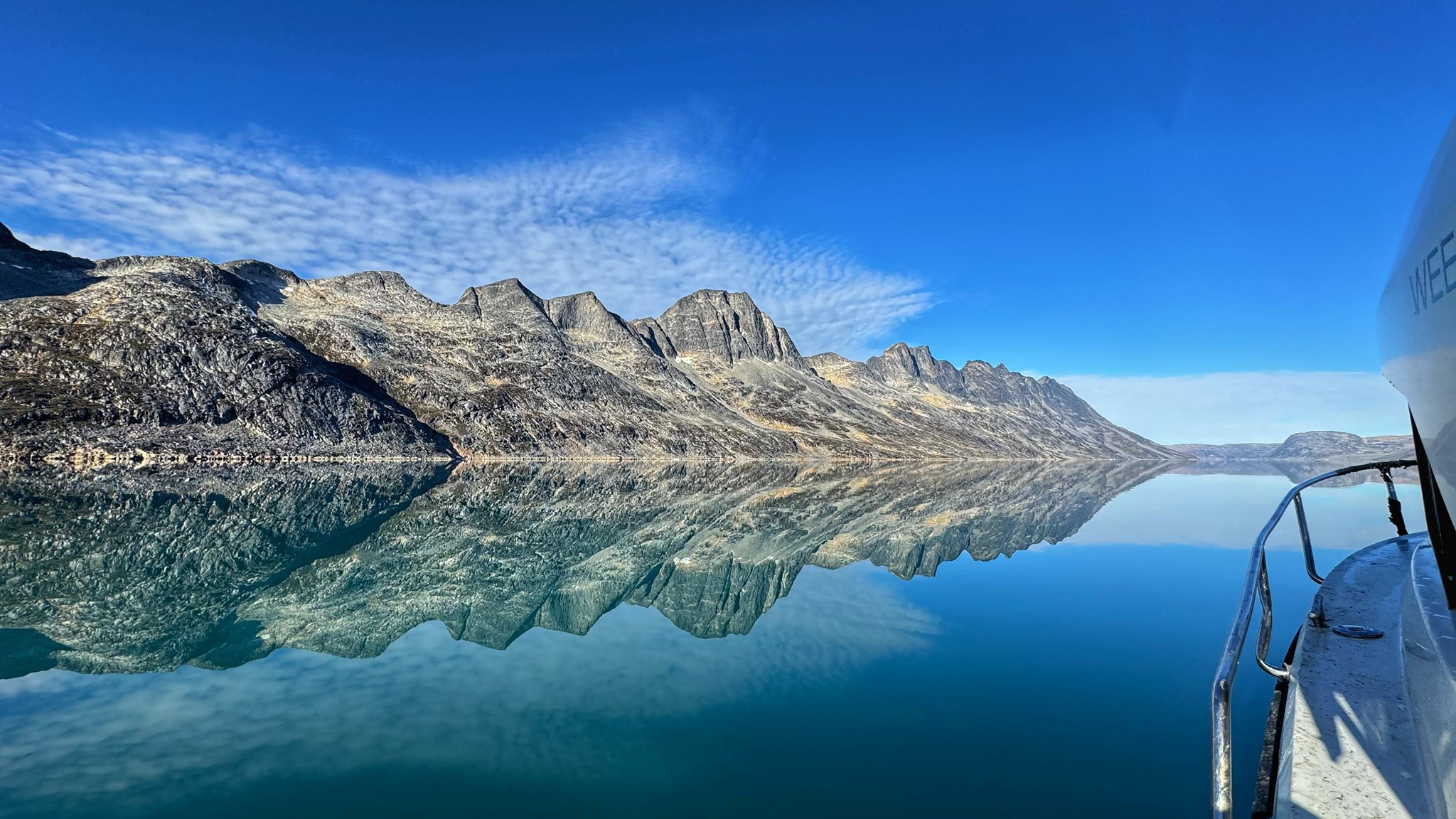 Landskapet ved Anjas fremtidige hjembygd er noe for seg selv. Foto: Privat.