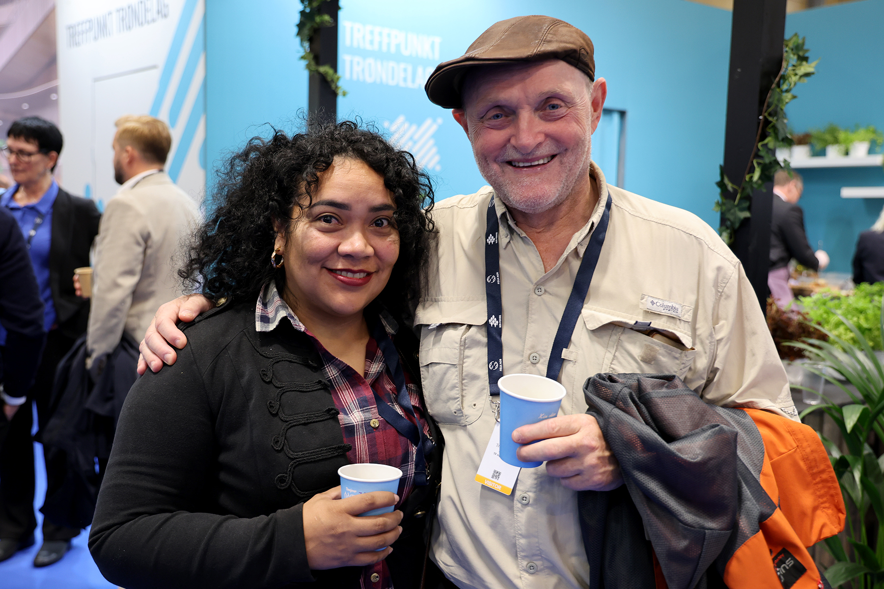 Sandra Sanchez Garcia og Trond Fjeseth var på plass på Aqua Nor for å få med seg siste nytt innenfor næringa.