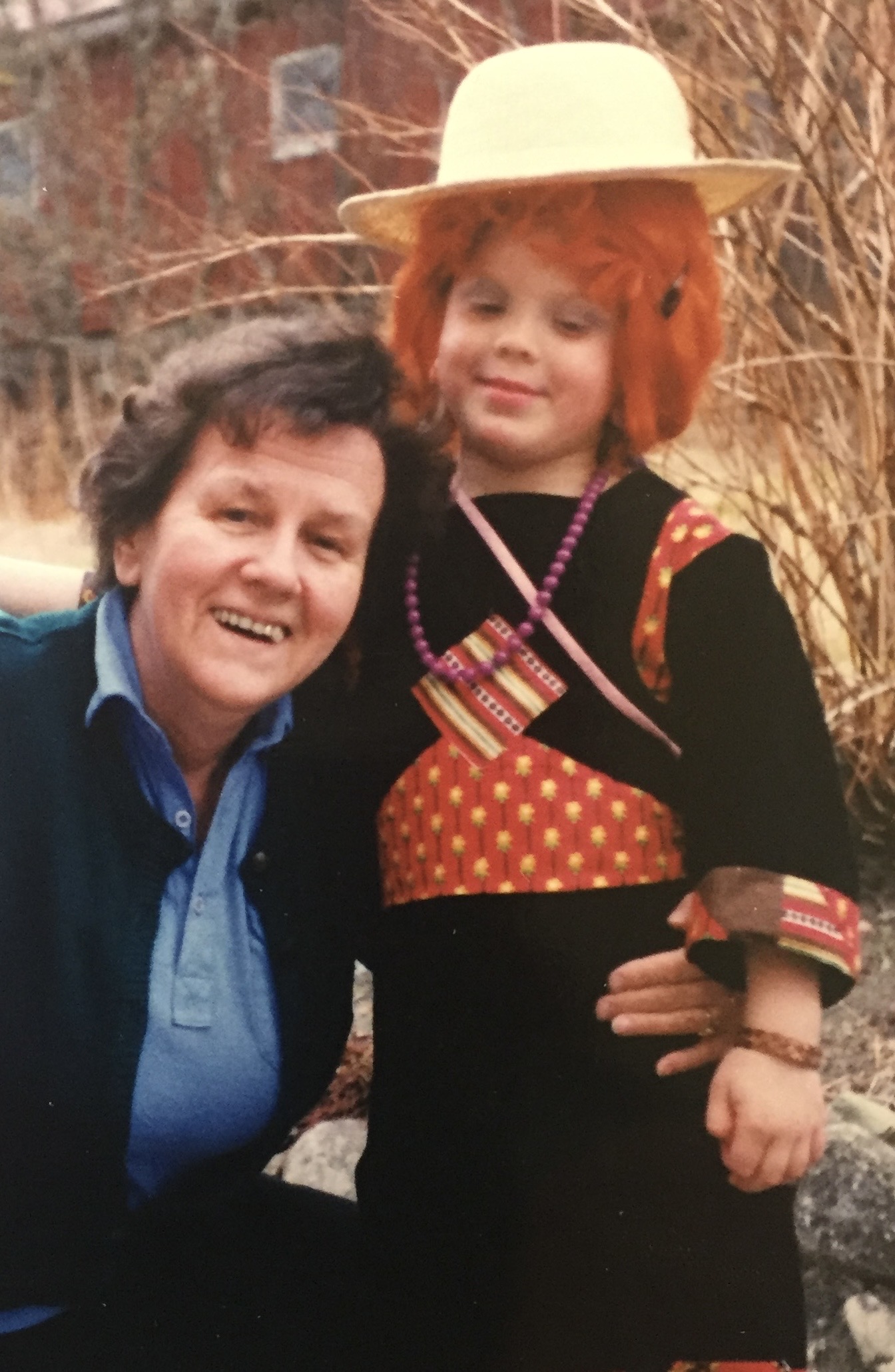 Hildur Sand&oslash; Aag&aring;rd og barnebarnet Andreas Dahle Aag&aring;rd. (Foto: Privat)