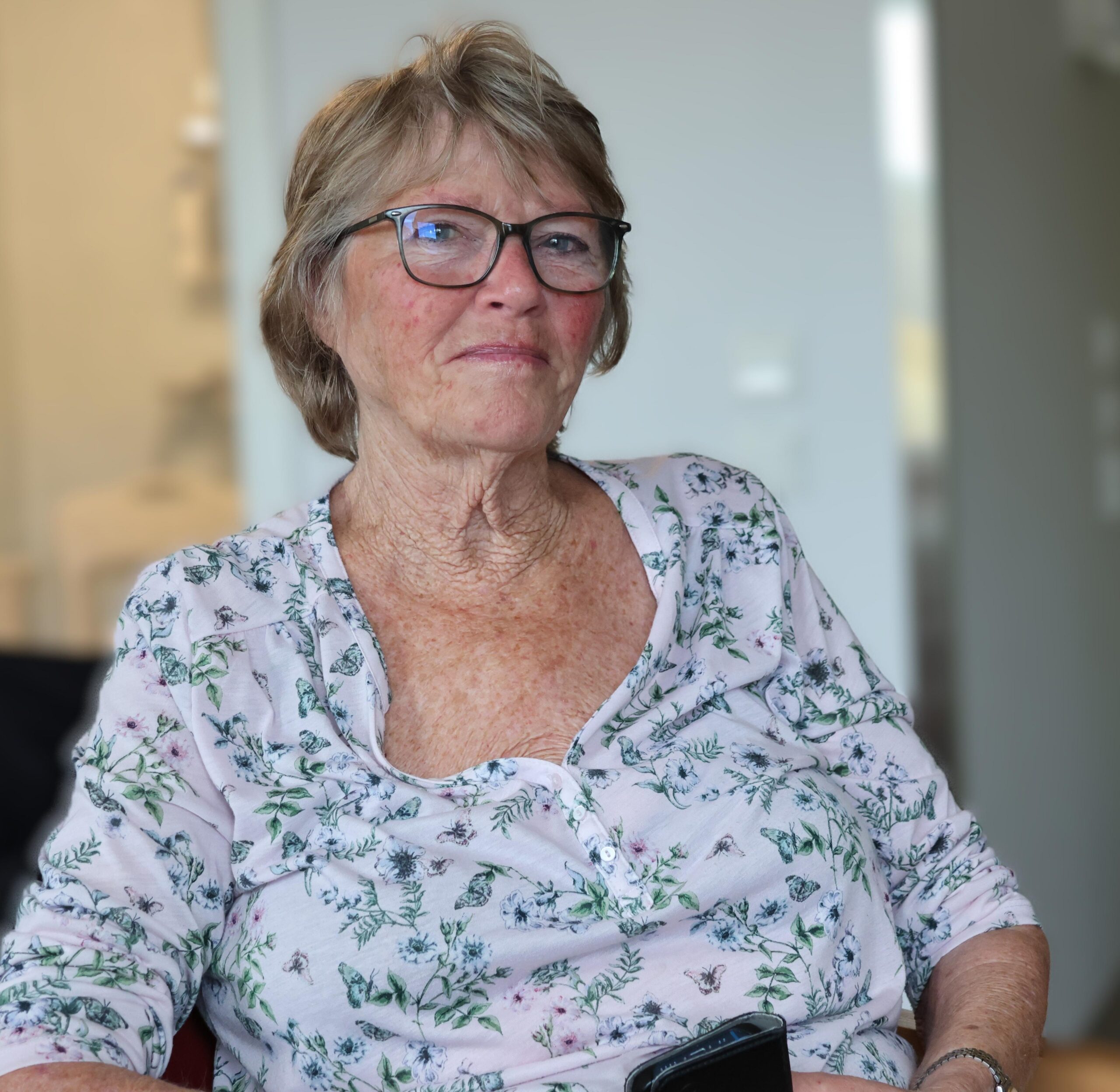 Bjørg Kvaløsæter trivdes godt med arbeidet på Nesset fiskemottak.