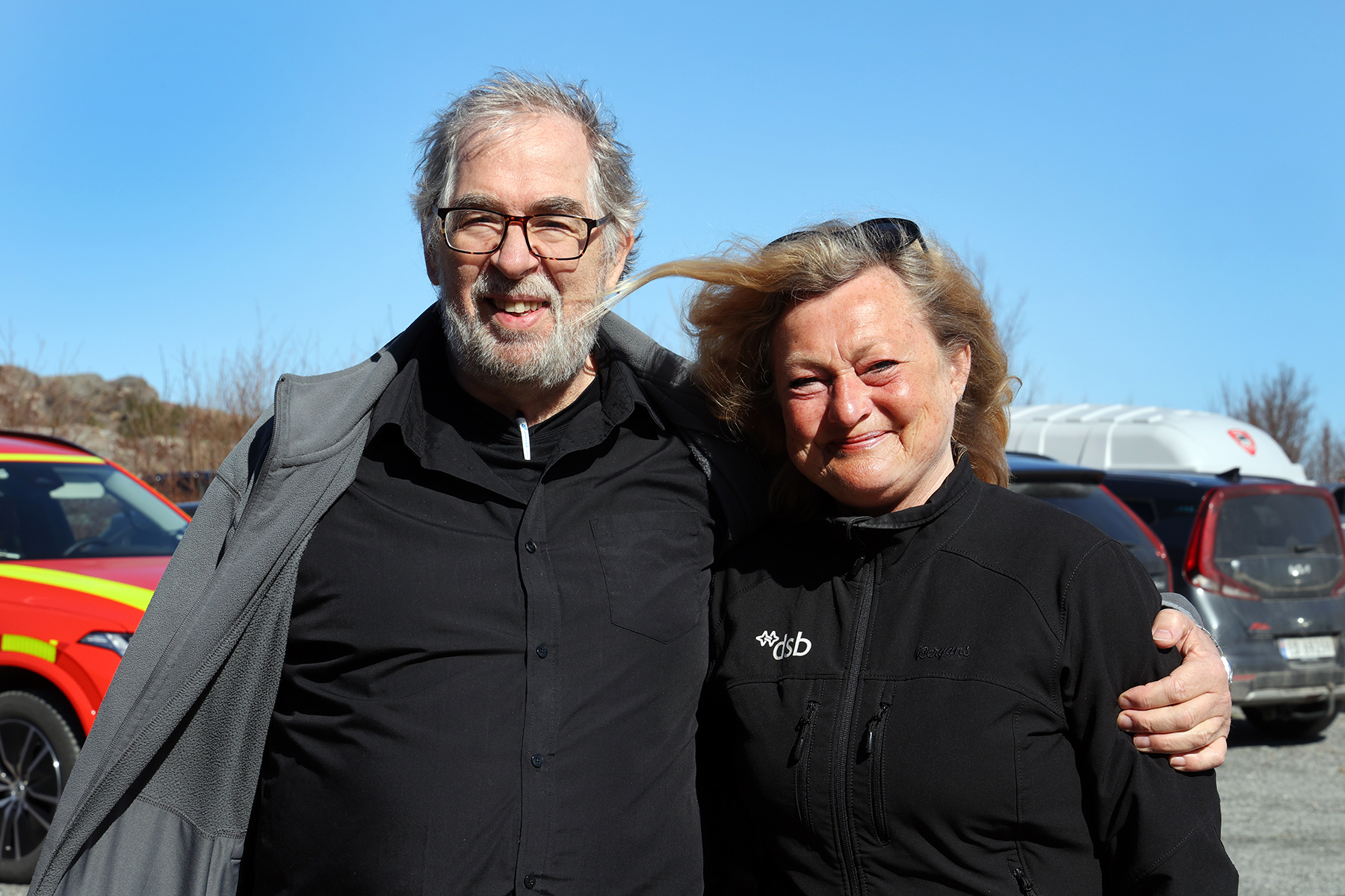 Hans Petter Haukø var glad for at Anne Rygh Pedersen i DSB takket ja til invitasjonen og deltok under 10-årsmarkeringa.