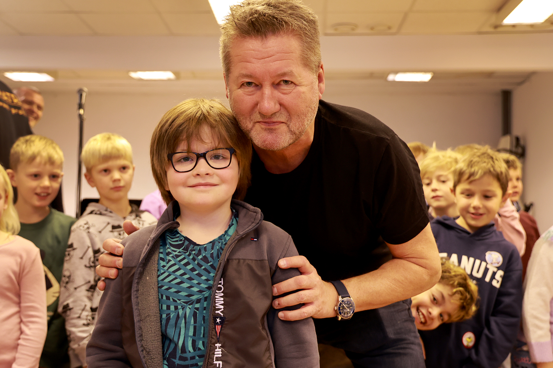Kai gleder seg til å stå på scenen sammen med Bjarne Brøndbo under årets julekonsert.