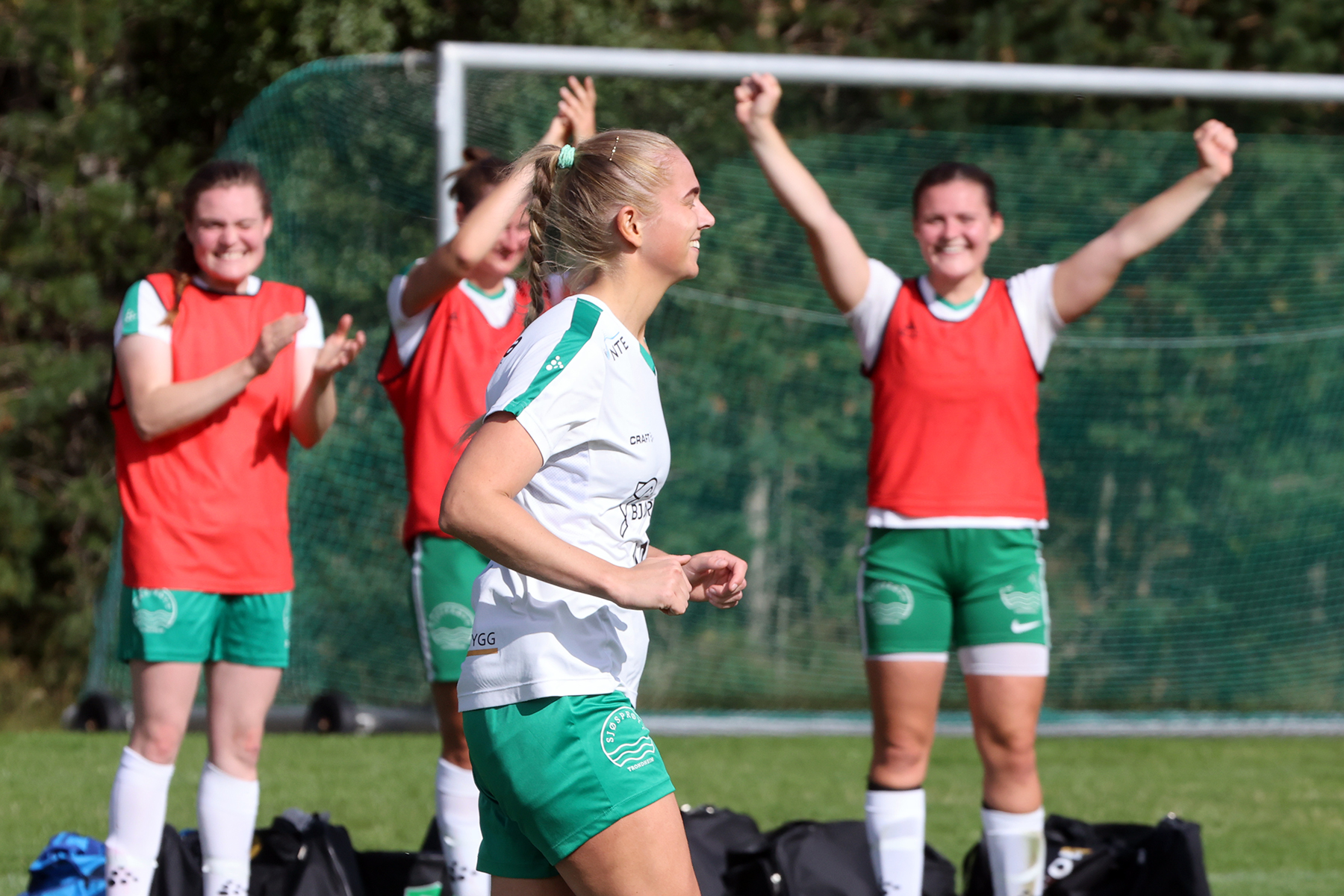 Signe Jakobsen fastsatte sluttresultatet til 6-1.