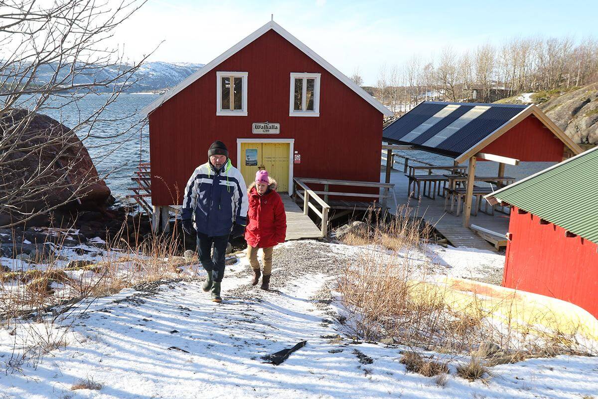 Det gamle sj&oslash;huset Walhalla er fra 1799.