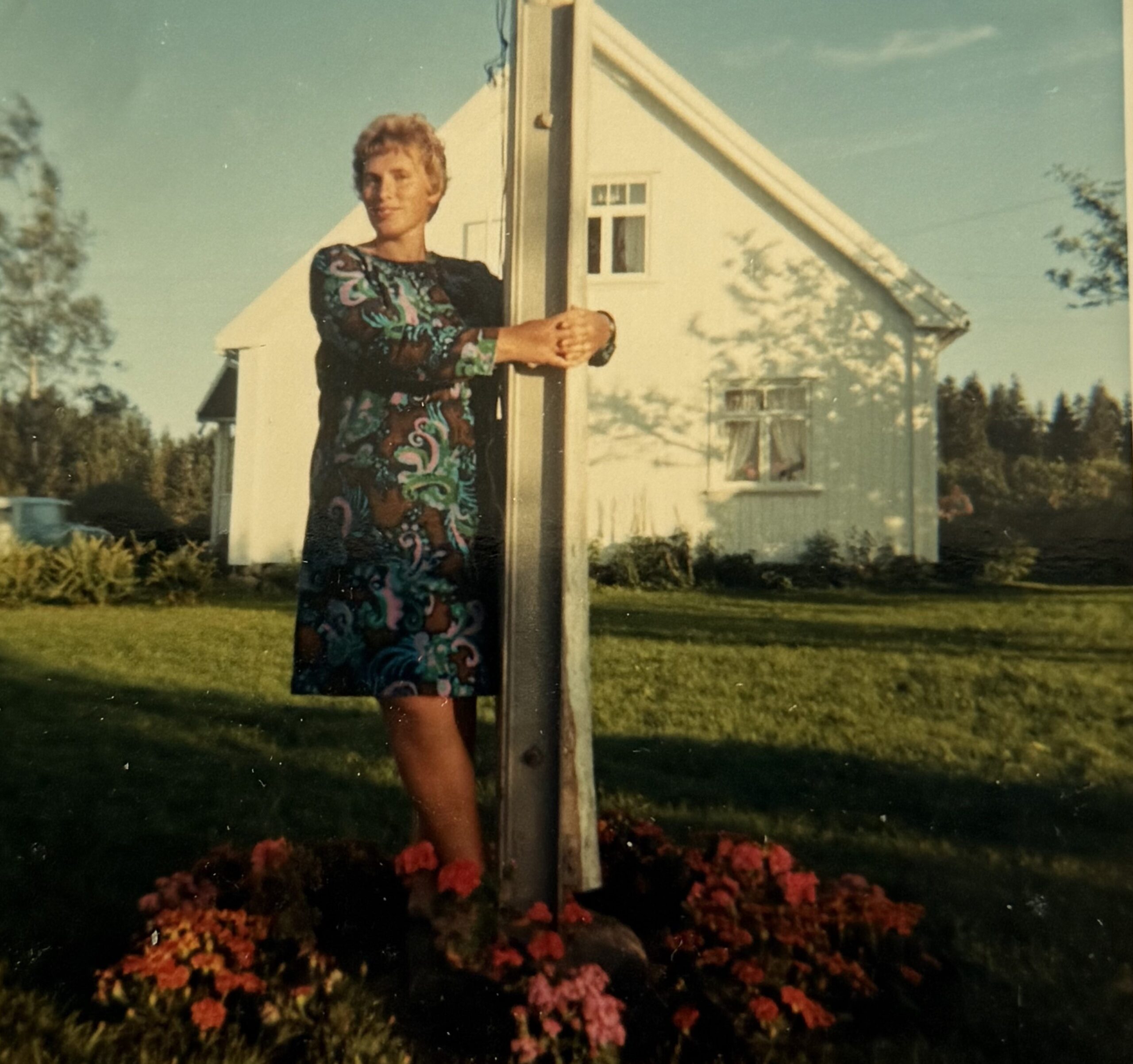 Ellen mener hun arvet lynnet til faren og kreativiteten til mora. Foto: Privat. 