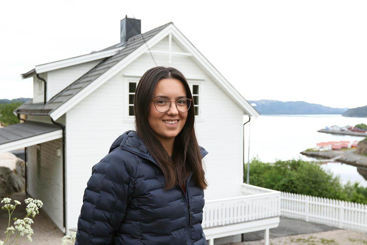 Emma Kaldahl har kjøpt seg hus med utsikt på Statland, og gleder seg til å flytte inn.