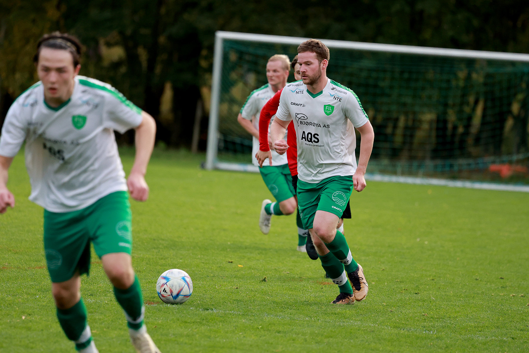Andreas Krokstad Woll forsvarte Flatangers &aelig;re.