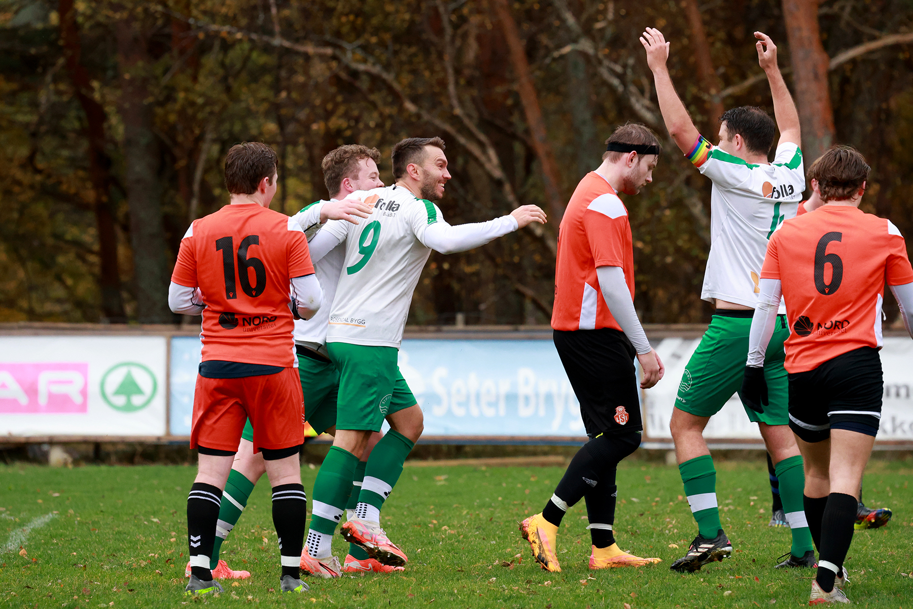 Thomas Einvik skåret og ble feiret.