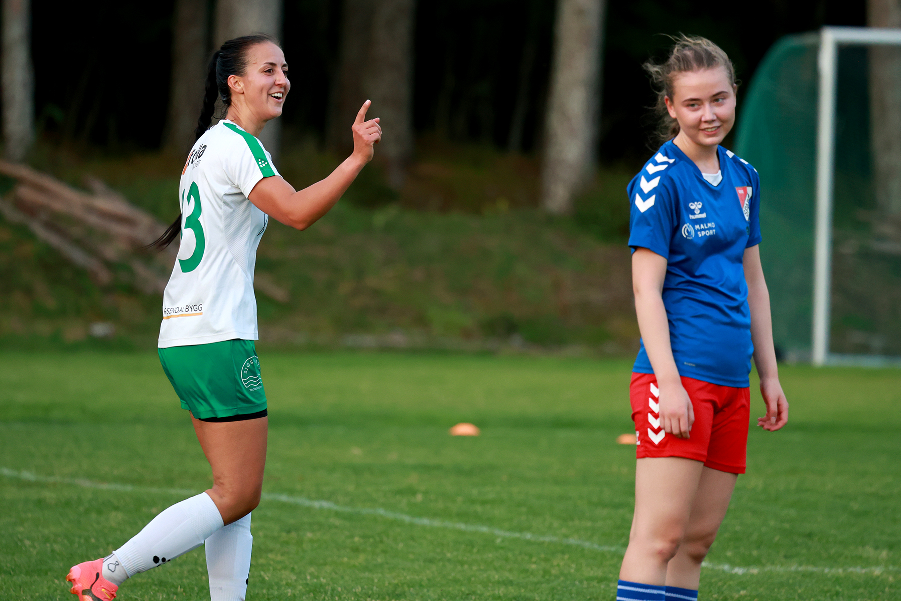 Litt kjedelig for Sparbu å se Victoria Bentzen skåre igjen...