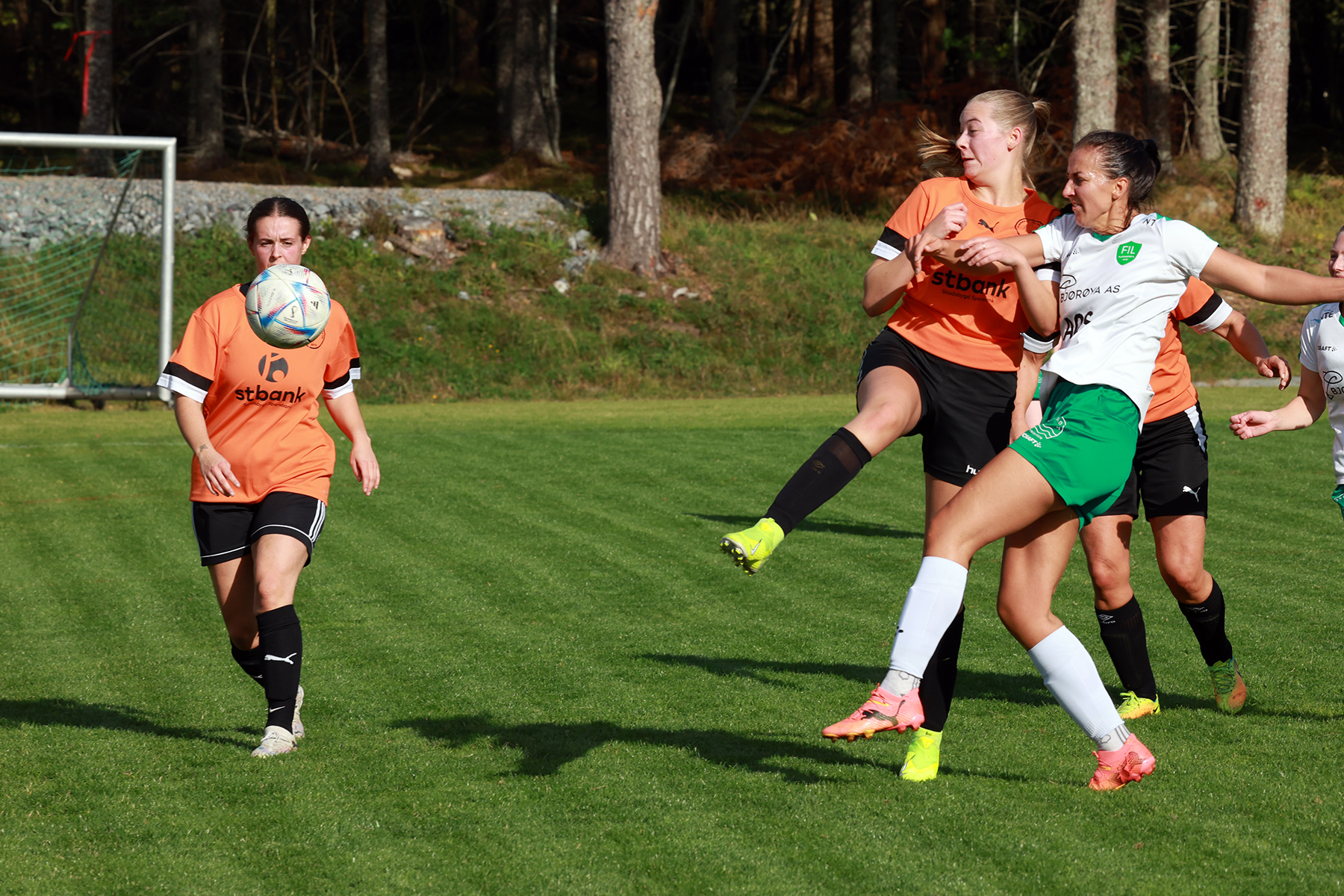 Victoria Bentzen noterte seg for to mål i andre omgang.