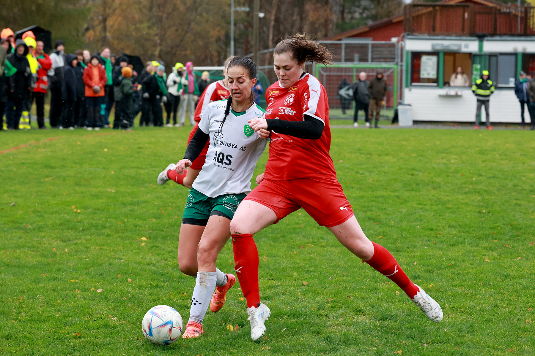 Victoria Bentzen i duell.