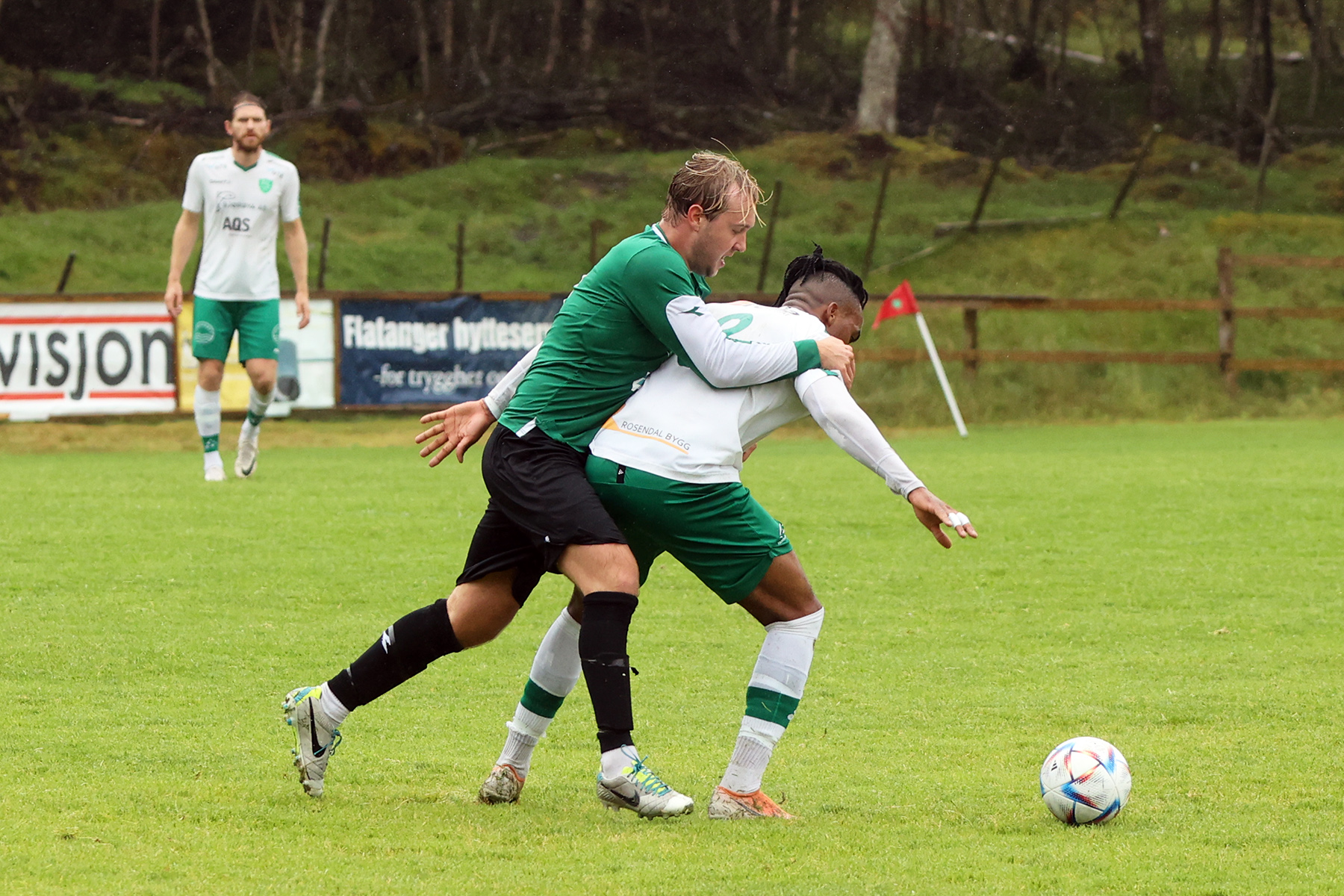 Patrick Jr. Nzoba fikk ryggsekk et øyeblikk.